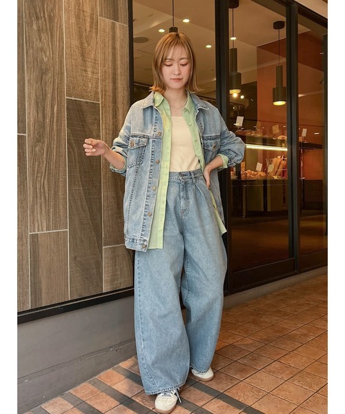 ビッグシルエットデニムジャケット（デニムジャケット）｜Ungrid（アン