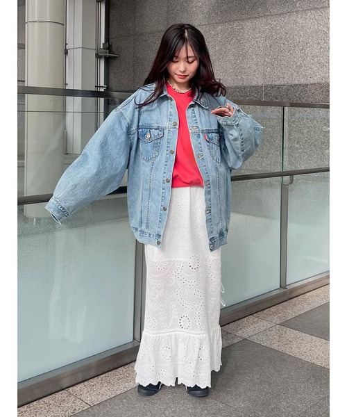 ビッグシルエットデニムジャケット（デニムジャケット）｜Ungrid（アン