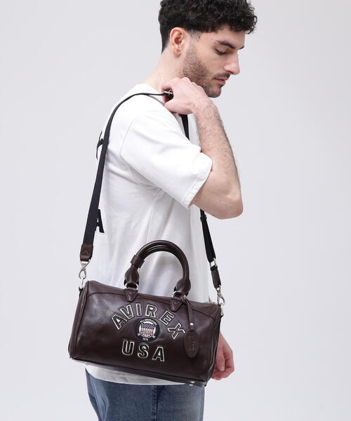 AVIREX（アヴィレックス）の「《直営店別注》VARSITY MINI DUFFLE BAG