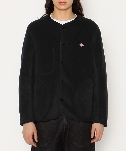 WOMEN'S FLEECE COLLARLESS JACKET（その他トップス）｜DANTON