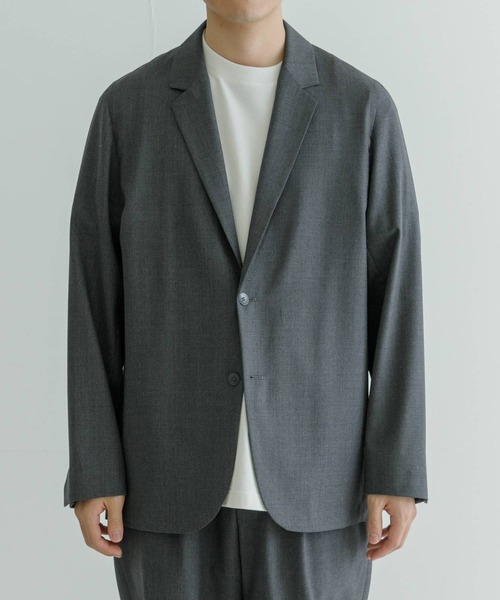 ATON WOOL TROPICAL JACKET（その他アウター）｜ATON（エイトン）の