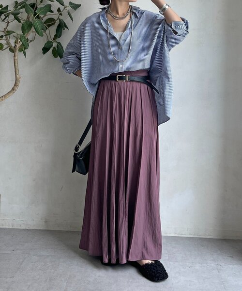 DouDou（ドゥドゥ）の「パネルプリーツスカート（スカート）」 - WEAR