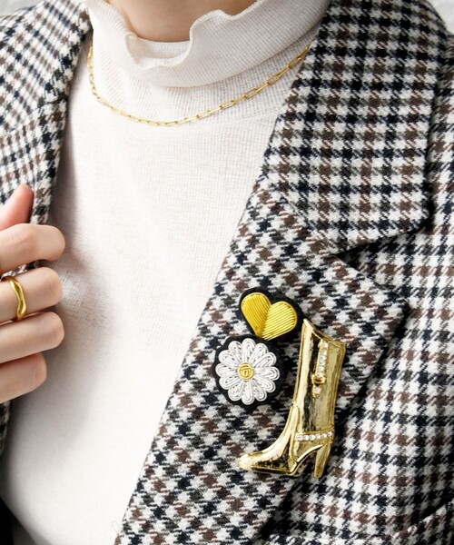 アンティーク モチーフ ブローチ（ブローチ/コサージュ）｜SHIPS