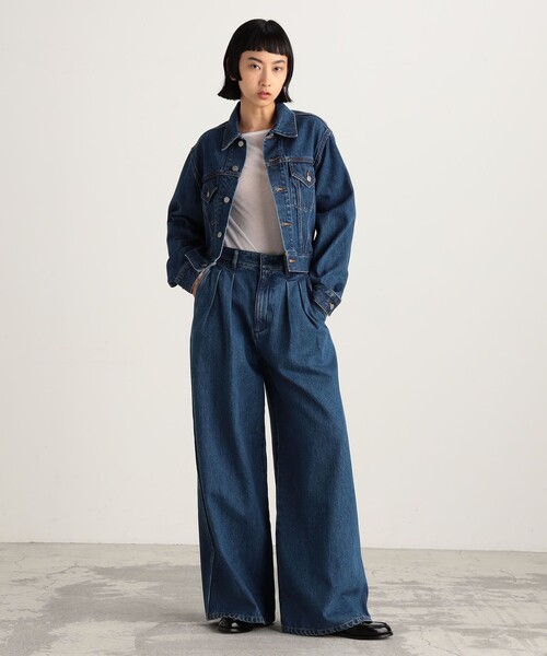 EDITION（エディション）の「コットンデニムバギーパンツ（その他