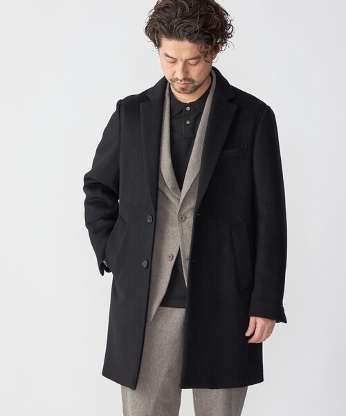 SHIPS（シップス）の「SHIPS:スーパー160'S メリノウール ビーバー