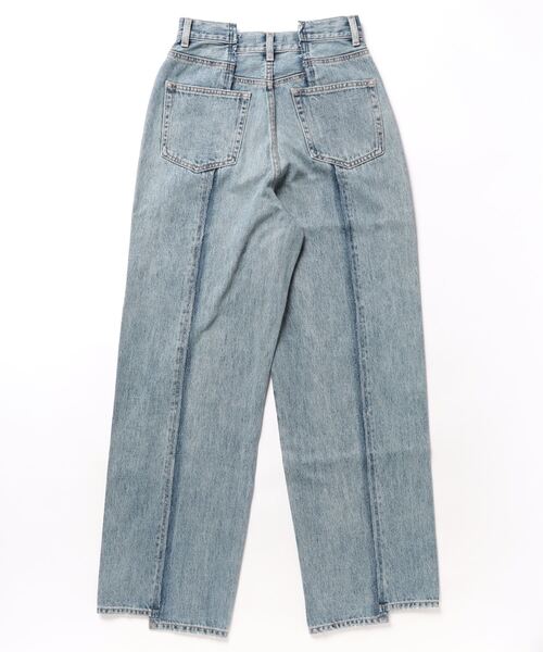 MOUSSY（マウジー）の「HW REMAKE LOOSE STRAIGHT（デニムパンツ