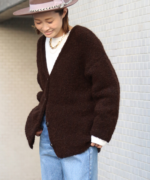 週末限定SALEDeuxieme Classe Vello Bigカーディガン Deuxieme Classe
