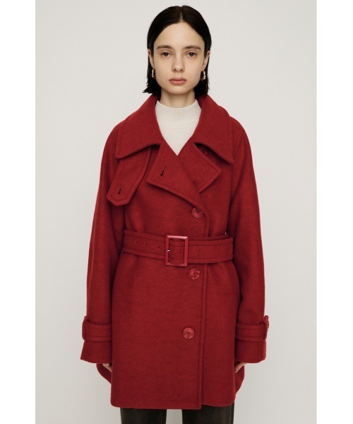 SLY（スライ）の「STAND NECK MIDI COAT スタンドネック ミディコート