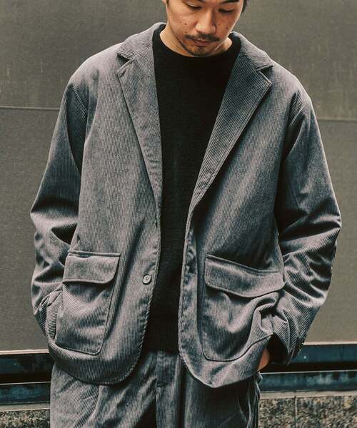 セール】P コーデュロイ ジャケット ”セットアップ着用可能