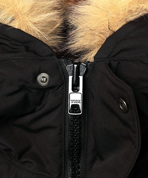 DANTON | ファー付キルトダウンコート WOMEN（ダウンジャケット/コート