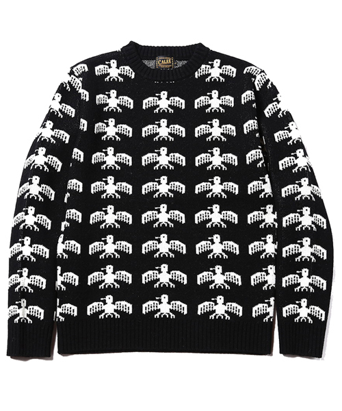 CALEE（キャリー）の「Eagle knit sweater（ニット/セーター）」 - WEAR