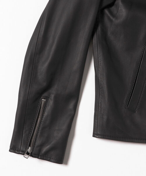 Ray BEAMS（レイビームス）の「Ray BEAMS / ラムレザー ノーカラー