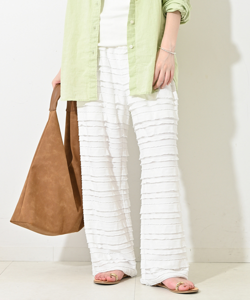 フリルカットパンツ（その他パンツ）｜SLOBE IENA（スローブイエナ）の