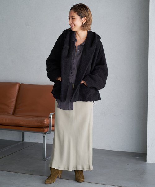 plage（プラージュ）の「Shaggy Hoodie コート（その他アウター）」 - WEAR