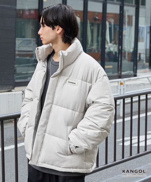 KANGOL/カンゴール 別注 ビッグシルエット ラバーネーム/ロゴ刺繍