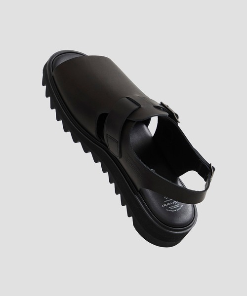 foot the coacher / フットザコーチャー】別注 OPEN TOE SANDALS SHARK