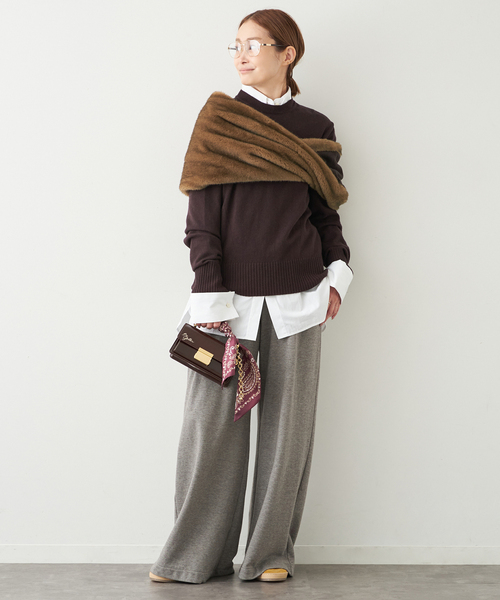 CINOH/チノ 】MIX KNIT（ニット/セーター）｜CINOH（チノ）の