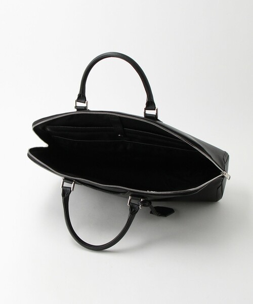 エンボス レザー ブリーフケース ビジネスバッグ（ビジネスバッグ