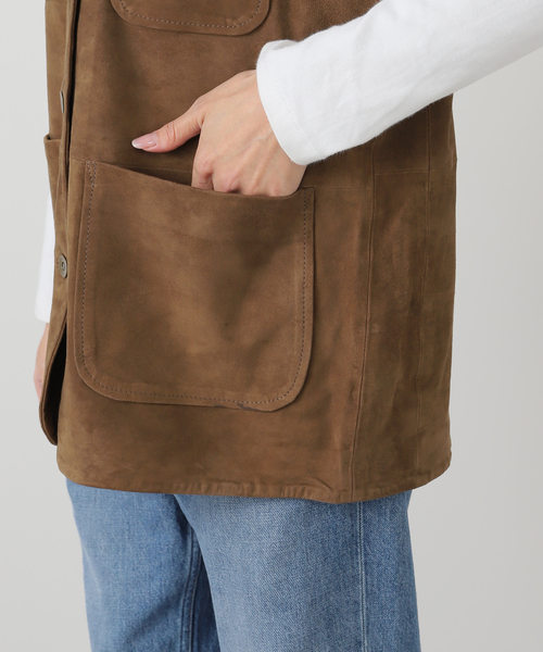 セール】THRIFTY LOOK/スリフティルック 別注ワークスウェードベスト