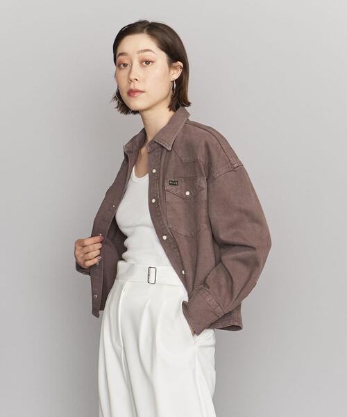 Wrangler（ラングラー）の「【別注】＜Wrangler＞ブラウン デニム