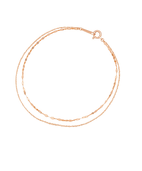 K10ピンクゴールド ブレスレット（ブレスレット）｜Canal 4℃（カナル