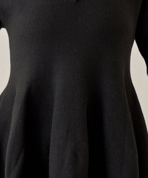 配色ポロニットミニワンピース（ワンピース）｜Chico（チコ）の