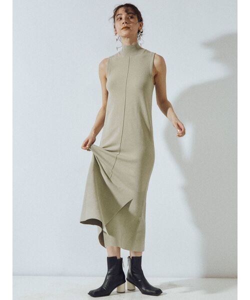 UN3D.（アンスリード）の「2WAYケープボレロニットワンピース