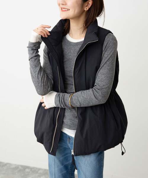 SLOBE IENA（スローブイエナ）の「P/NPタフタダウンベスト（ダウン