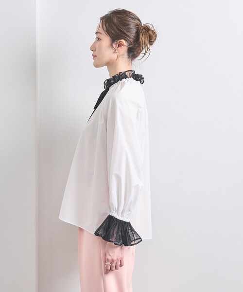 UNITED ARROWS（ユナイテッドアローズ）の「レースプリーツ フリル