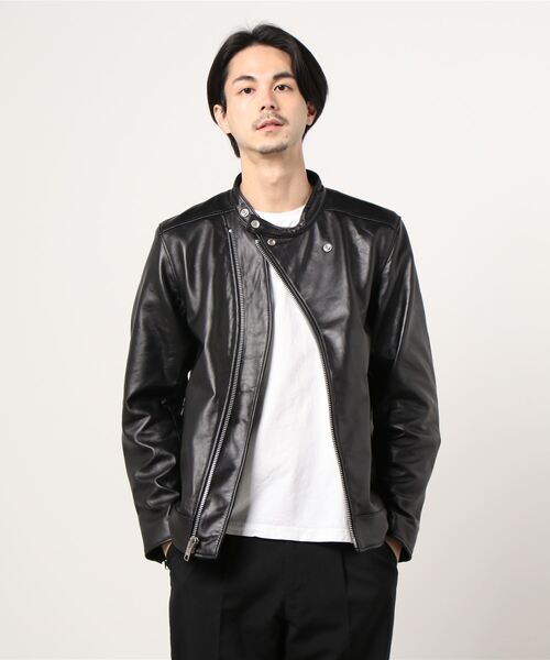 schott（ショット）の「Schott(ショット) ラムレザーシングル