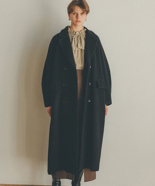 CLANE(クラネ)】ダブルウールロングコート 11101-0092/DOUBLE WOOL