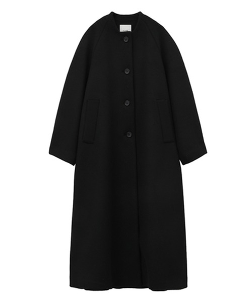 CLANE（クラネ）の「【CLANE/クラネ】NO COLLAR FLARE COAT/ノーカラー