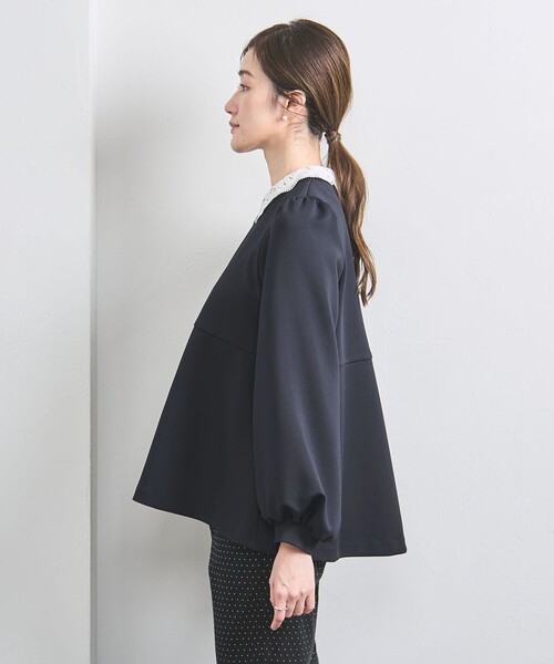 UNITED ARROWS（ユナイテッドアローズ）の「SPONGY ペプラム ブラウス