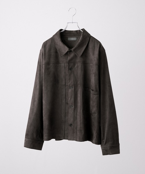 CLEL（クレイル）の「【CLEL】Double Tech Fade Trucker Design Shirt