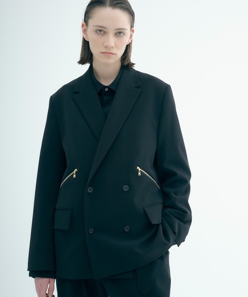 CULLNI（クルニ）の「〈別注〉 DOUBLE ZIP JKT（テーラードジャケット