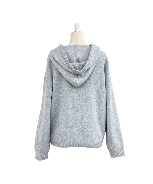 Mohair knit hoodie（パーカー）｜Rose Muse（ロゼミューズ）の