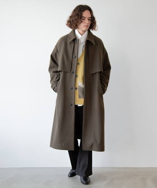 HARE（ハレ）の「ウーリーテックフラシステンコート(HARE)（ステン