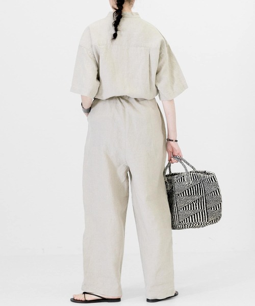 かぐれ（カグレ）の「リネンジャンプスーツ（サロペット