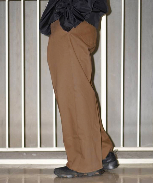 saby（サバイ）の「【saby / サバイ】TUCK BAGGY CLASSIC WORKER SATIN