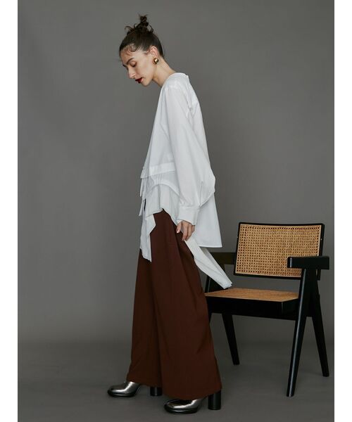 UN3D.（アンスリード）の「COCOON WIDE PT / コクーンワイドパンツ