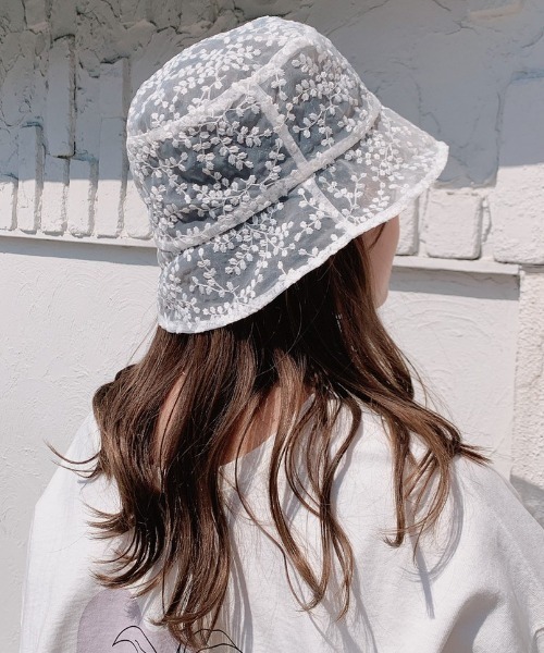 レースバケットハット（ハット）｜VANNIE U（ヴァニーユー）の