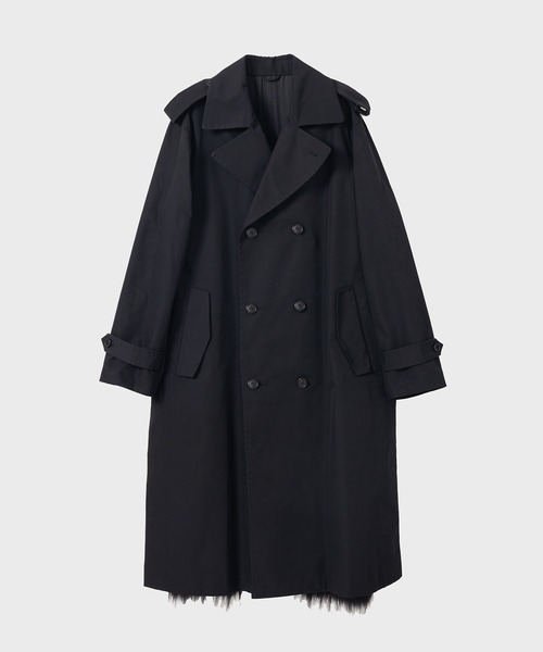 Trench coat with fur（トレンチコート）｜TOGA VIRILIS（トーガ ビ