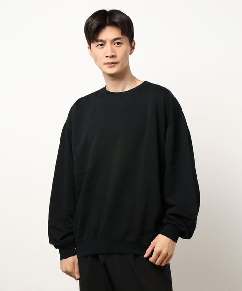 auralee SUPER SOFT SWEAT BIG 紺色 used 3 Auralee Super Soft Sweat