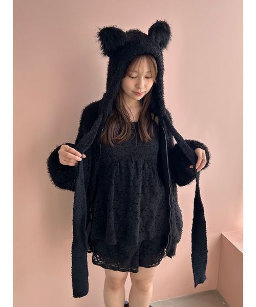 セール】【Halloween】レースリボンキャミソール（ルームウェア