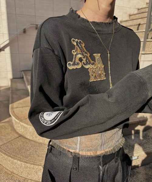 Ameri（アメリ）の「WAPPEN SWEAT TOP（スウェット）」 - WEAR