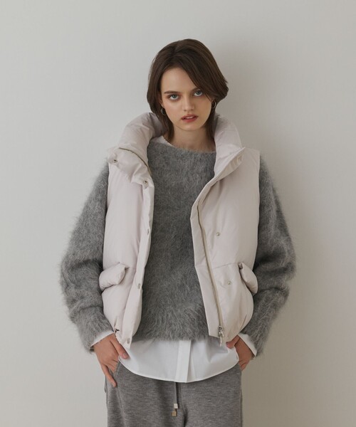 セール】スタンドカラーダウンベスト（ダウンベスト）｜Diagram