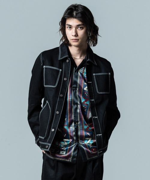 glamb（グラム）の「Motorcycle Denim JKT / モーターサイクルデニム