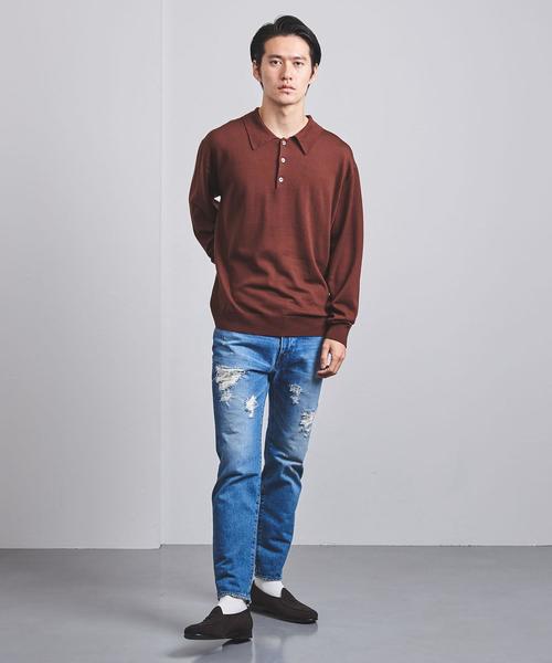 BATONER（バトナー）の「＜BATONER（バトナー）＞ ウォッシュ ニット