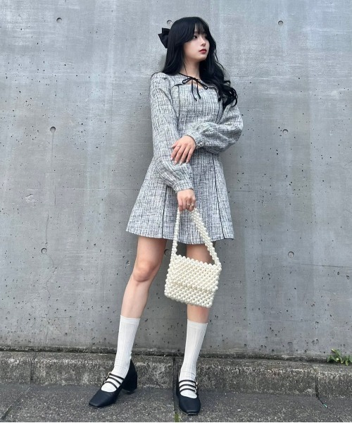 TITTY&CO.（ティティーアンドコー）の「【TITTY&CO.】ラメツイードミニ