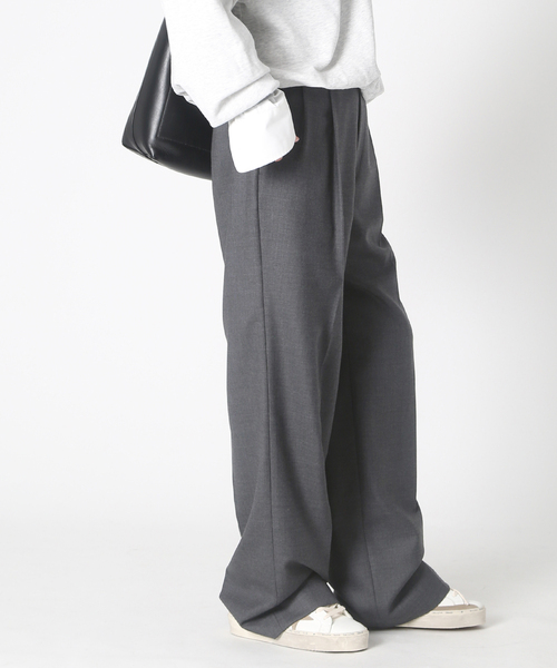 Deuxieme Classe（ドゥーズィエムクラス）の「*WOOL SERGE タック